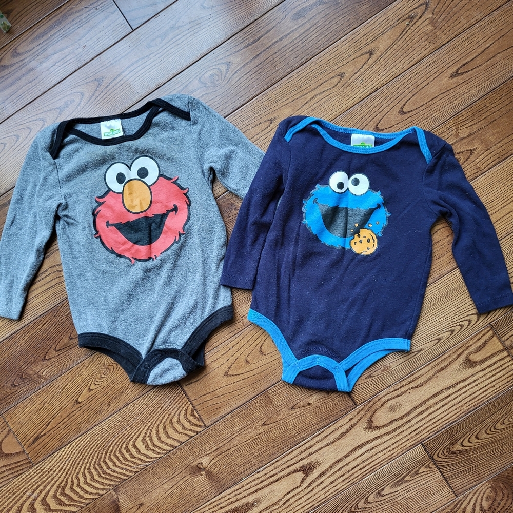 Sesame Street Diaper Shirts